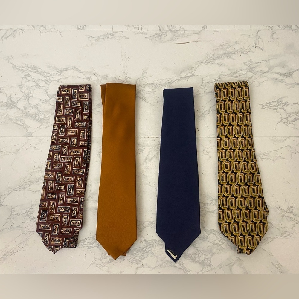 Talbott Varsity Colours Italiamissimo Countess Mara Neckties Lot Of 4 Silk Tie‌‌